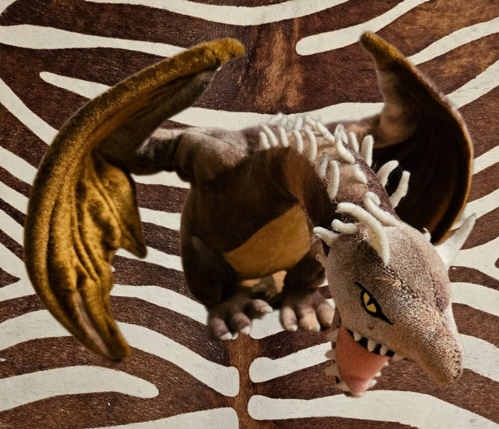 Universal Studio Wizarding World Harry Potter Hungarian Horntail Plush Dragon